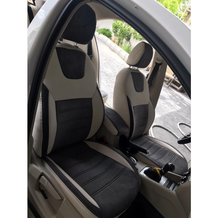 Skoda Octavia Siyah Tay Tüyü - Kemik Deri