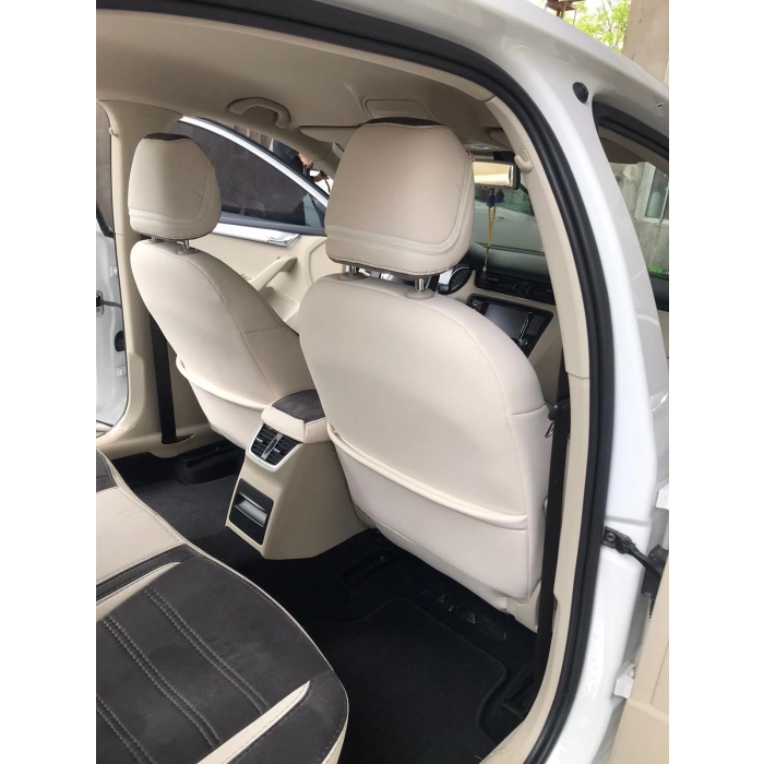 Skoda Octavia Siyah Tay Tüyü - Kemik Deri