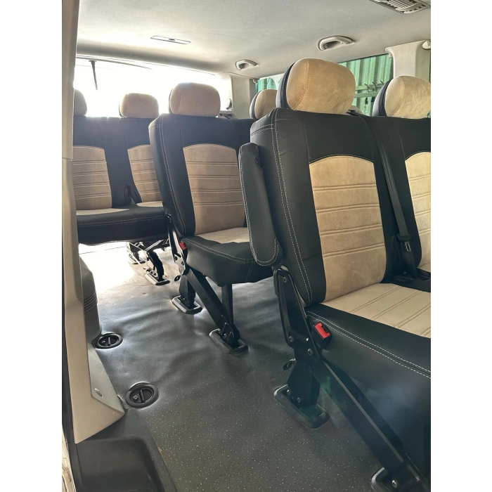 TRANSPORTER 8+1 -ÖZEL DİKİM-TAYTÜYÜ A BEJ-900 DERİ