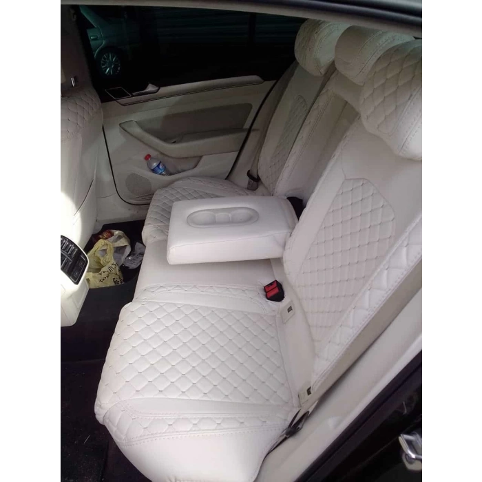 Volkswagen Passat B8 022 Kapitone Deri - Kemik Deri