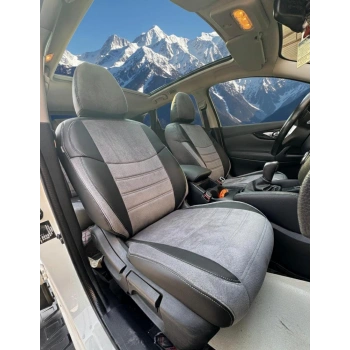 NİSSAN QUASHQAİ-FÜME TAYTÜYÜ-SİYAH DERİ