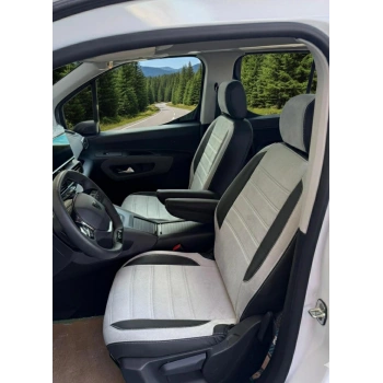 PEUGEOT RIFTER-A GRİ TAYTÜYÜ -SİYAH DERİ