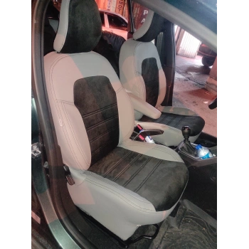 Dacia Jogger -4+1-Orta Siyah Taytüyü - Kenar 610 G.Gri Deri