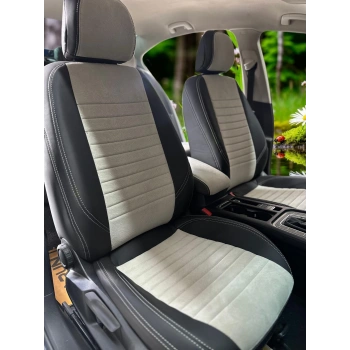 VOLKSWAGEN PASSAT B8 - KENAR SİYAH DERİ - ORTA A BEJ TAYTÜYÜ