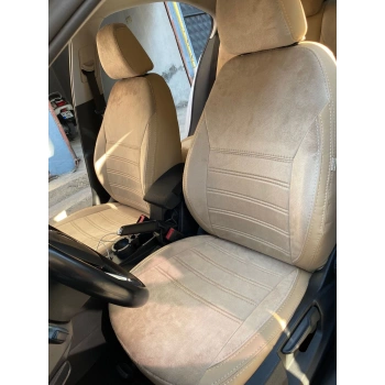 Skoda Octavia Krem Tay Tüyü - Krem Deri