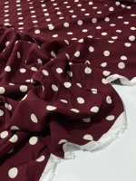 BORDO-BEYAZ PUANTİYE VİSKON