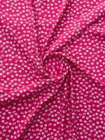 PEMBE PAPATYA DESEN MAROKEN VİSKON