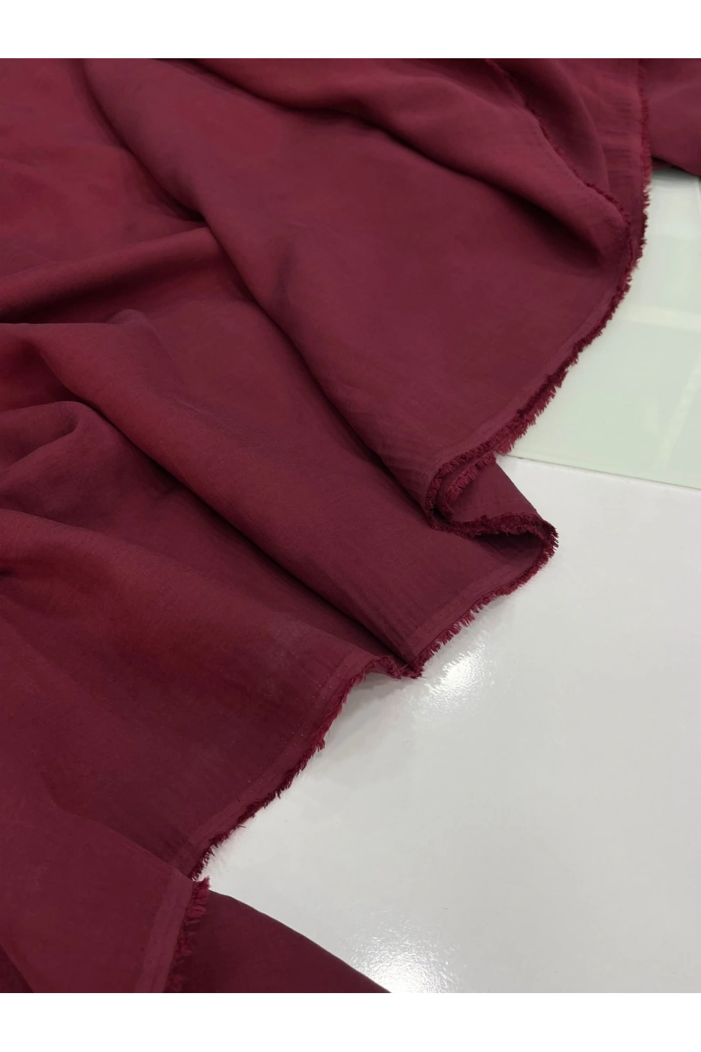 BORDO RENK İPEK MODAL
