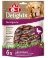 8ın1 Delights Spirals Köpek Ödül Maması (6lı) - Ördekli - 60gr