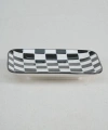 Acar Luise Dama Desenli Porselen Tabak 6lı 15 Cm