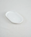 Acar Porselen Beyaz Oval Tabak 20x12,5 Cm
