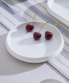 Acar Rumi Porselen Beyaz Yuvarlak Sunum Tabağı 18 Cm