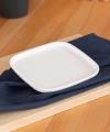 Acar Sct5402 Pure Kare Porselen Tabak 15 Cm 6lı