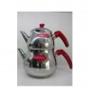 Alara Alr P03 Papatya Aile Boy Çelik Çaydanlık 1.5+2.60 L