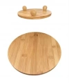 Balsa Bambu Top Ayaklı Servis Tepsisi 25cm