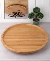 Balsa Dönerli Bambu Servis Tabağı