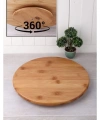 Balsa Dpt30 Dönebilen Kahverengi Ahşap Pizza Tahtası 30 Cm