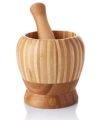Balsa Bls Hvn01 Kahverengi Bambu Havan 11,5x10,5x11