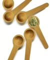 Balsa OLC06 Kahverengi Bambu Ölçek Kaşığı 6lı