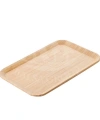 Balsa BLS BMB76 Kahverengi Dikdörtgen Bambu Servis Tepsisi 28x17x1,7 cm