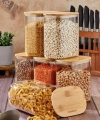 Cooker Borosilikat Cam Kavanoz 17 Cm 1 Adet