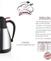 Cooker Ckr2003 Çelik Sürahi Termos 1.2 Lt