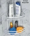 Cooker Ckr2988 Beyaz Metal Banyo Rafı İki Katlı