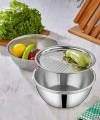 Cooker Ckr3490 Çelik Rendeli Süzgeçli Karıştırma Kabı 24 Cm