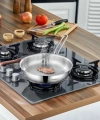 Cooker Lara Çelik Tava 24 Cm