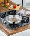 Cooker Lara Saplı Çelik Tava 26 Cm