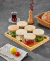 Cooker Porselen 6lı Cam Kahvaltılık