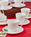 Cooker Porselen 6lı Çay Fincanı