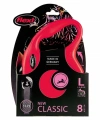 Flexi New Classic L Beden Kırmızı 8mt Şerit Tasma