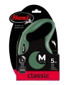 Flexi New Classic M Beden Yeşil 5mt Şerit Tasma