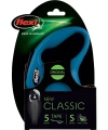 Flexi New Classic S Beden Mavi 5mt Şerit Tasma