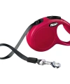 Flexi New Classic Xs Beden Kırmızı 3mt Şerit Tasma