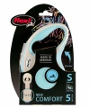 Flexi New Comfort S Beden Açık Mavi 5mt Şerit Tasma