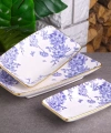 Gönül 4181 Spring Seramik Kayık Tabak 3lü