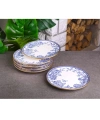 Gönül 4184 Spring Seramik Pasta Tabağı 19 Cm 6lı