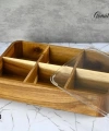 Gönül Mutfak Akasya Bölmeli Çerezlik 6x22x33 Cm