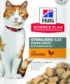 Hills Sp Tavuklu Kısırlaştırılmış Yetişkin Kedi Pouch 12x85g