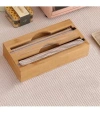 Mien Men430 Bambu Streç Folyo Kutusu 2 Bölmeli 17,5x9,5x10 Cm