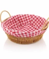 Mien Rattan Yuvarlak Sepet 25.5x8x13 Cm