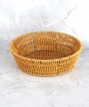Mien Yuvarlak Rattan Ekmek Sepeti