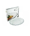 Paşabahçe 10412 Hasır Oval Kayık Servis Tabağı 27x31.5 Cm
