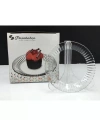 Paşabahçe 10708 Frezya Tatlı Tabağı 16 Cm 6lı