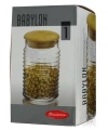 Paşabahçe 43173 Babylon Ahşap Kapaklı Kavanoz 1120 Cc