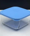 Paşabahçe 530223 Snow Box Saklama Kabı Mavi Kapaklı 13 Cm 760 Cc