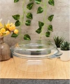 Paşabahçe 59001 Gri Kapaklı Borcam Fırın Kabı 22x8 Cm 2100 Cc