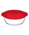 Paşabahçe 59001 Plastik Kapaklı Borcam 25.1x22cm 2100 Cc